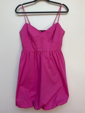 Express pink bubble mini dress | Size M